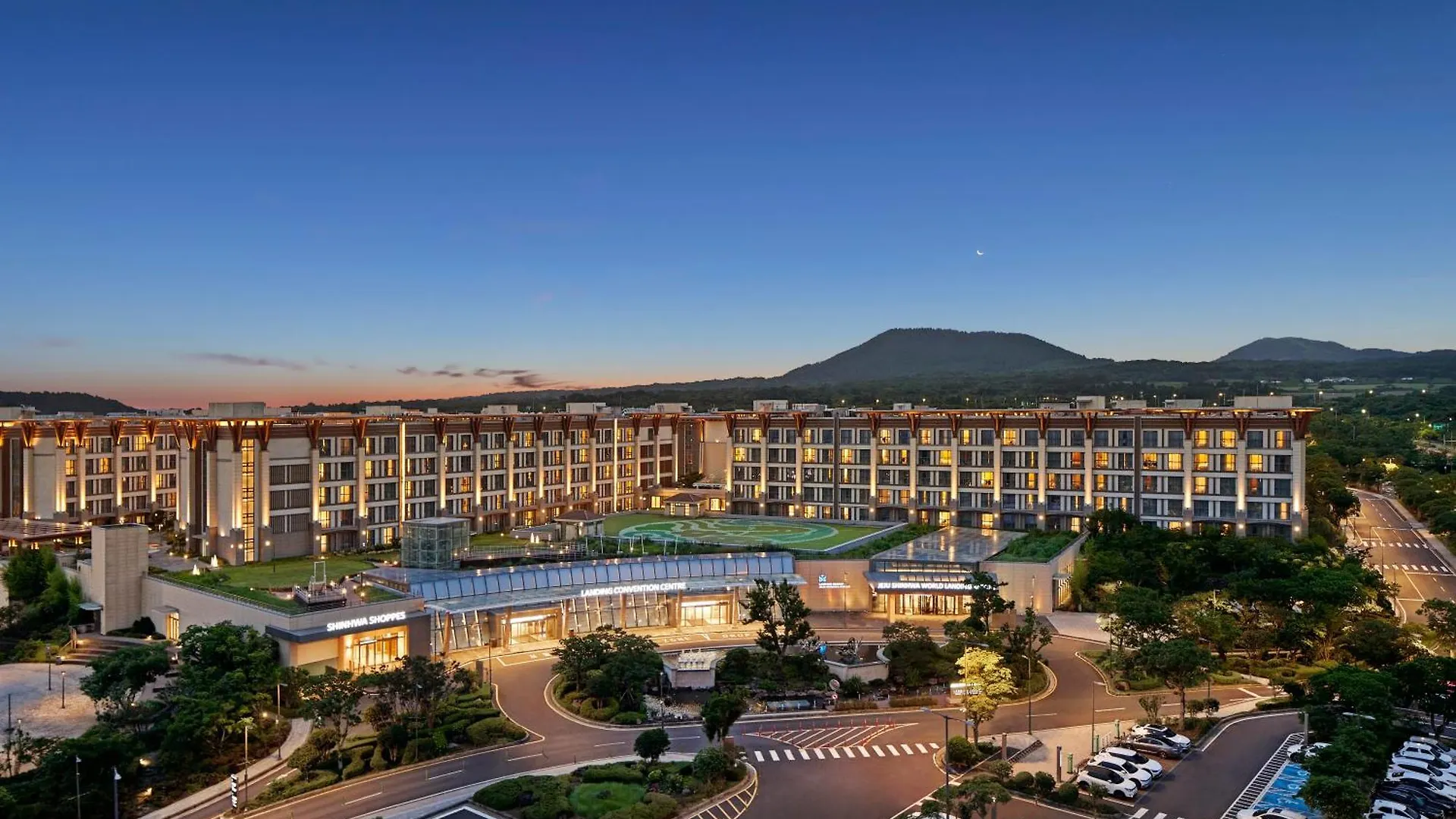 Landing Jeju Shinhwa World Hotel